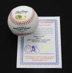 Jim Leyritz Signed/Auto Yankees 100th OML Baseball MAB Inscr 187026