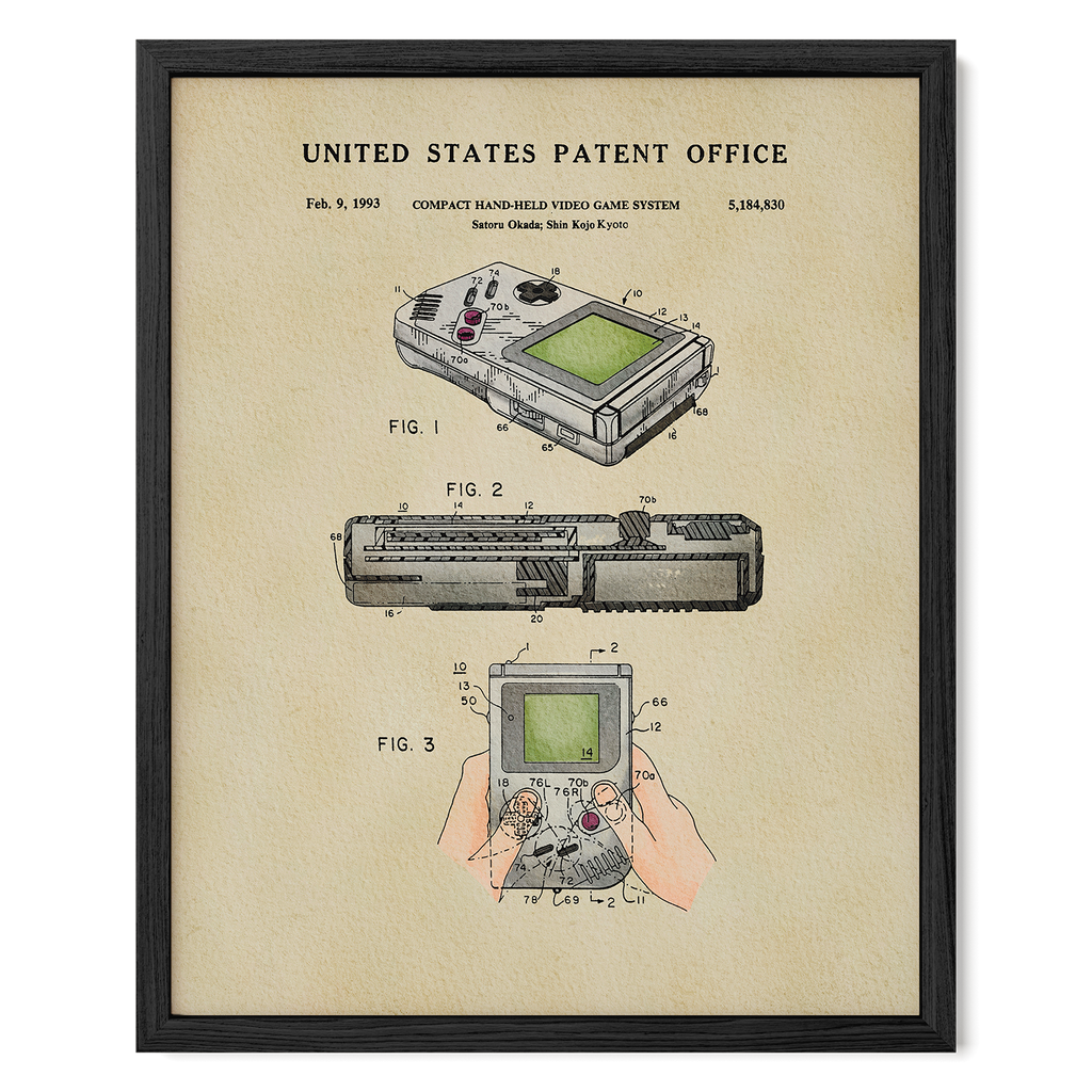 Retro Handheld Video Game Controller (1993)
