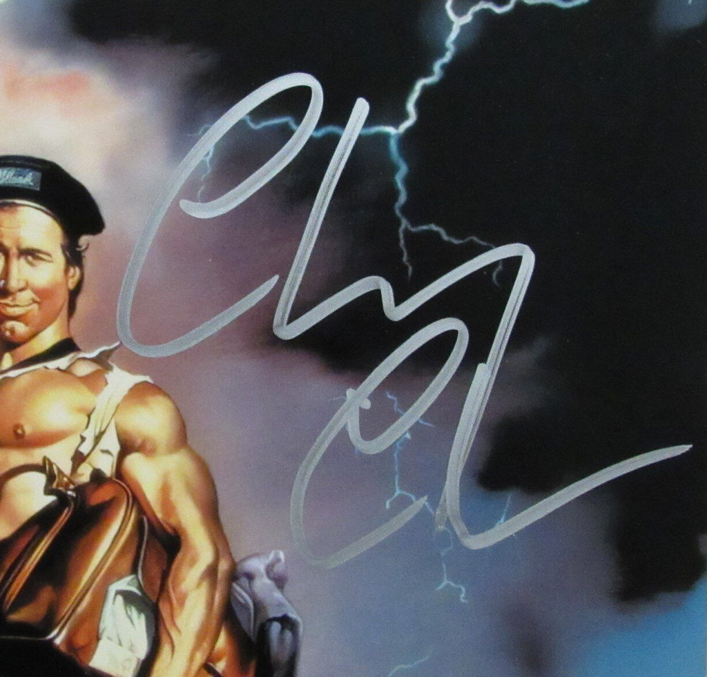 Chevy Chase Autographed 11x17 Movie Poster "European Vacation" JSA