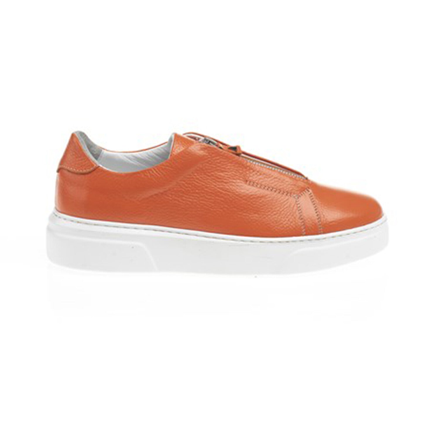 Brian Zippered Sneakers // Orange