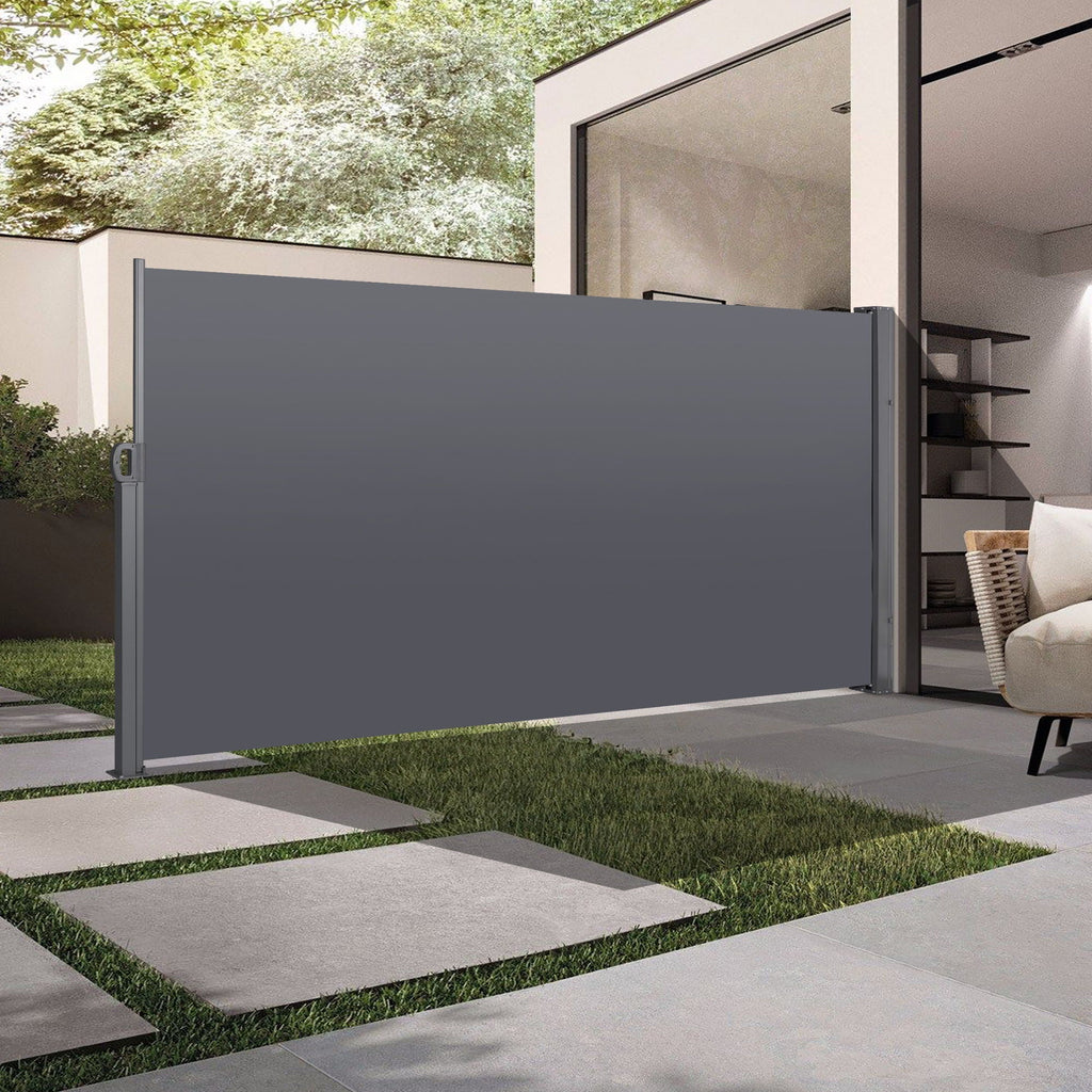 Retractable Side Screen Awning, Uv Resistant