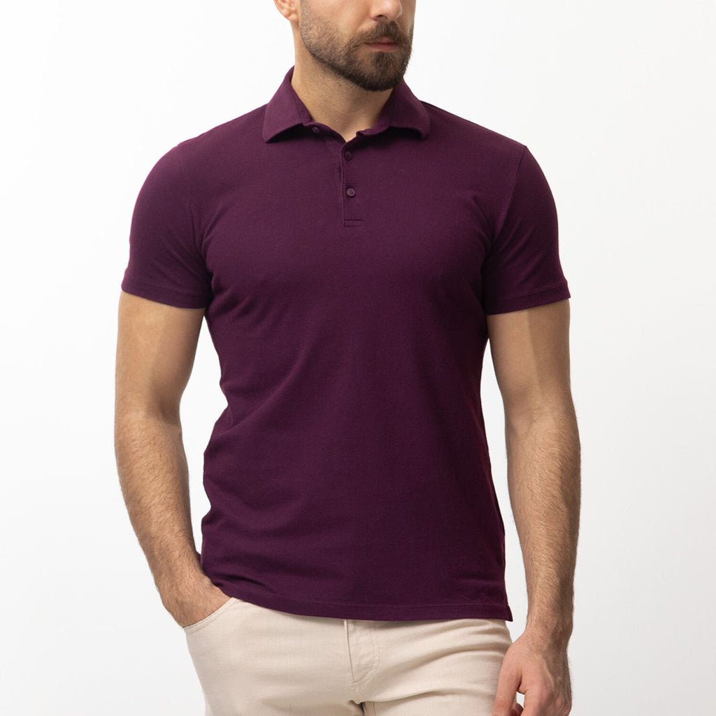 Karl T-Shirt // Claret Red