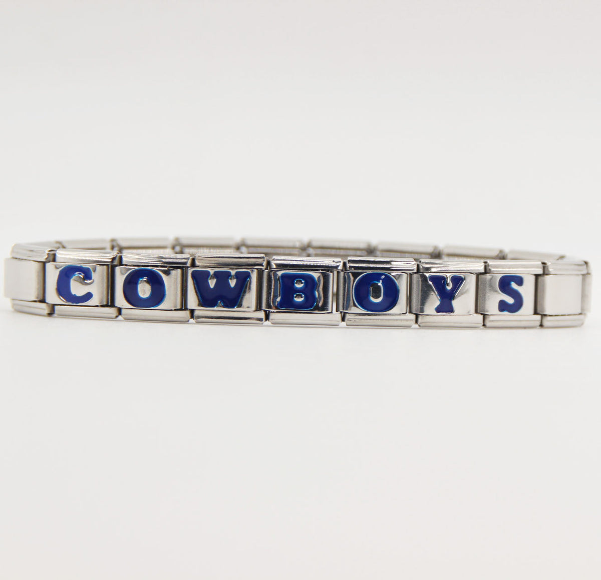 Dallas Cowboys Italian Charm Bracelet – DIY Custom Gift for Fans
