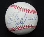 Bob Brudzinski Autographed/Inscr OML Baseball NFL Football Player Miami Dolphins