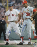 Carl Yastrzemski/Orlando Cepeda Dual-Signed 16x20 Photo PSA/DNA 192329