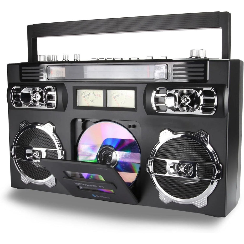 Retro Portable CD Boombox