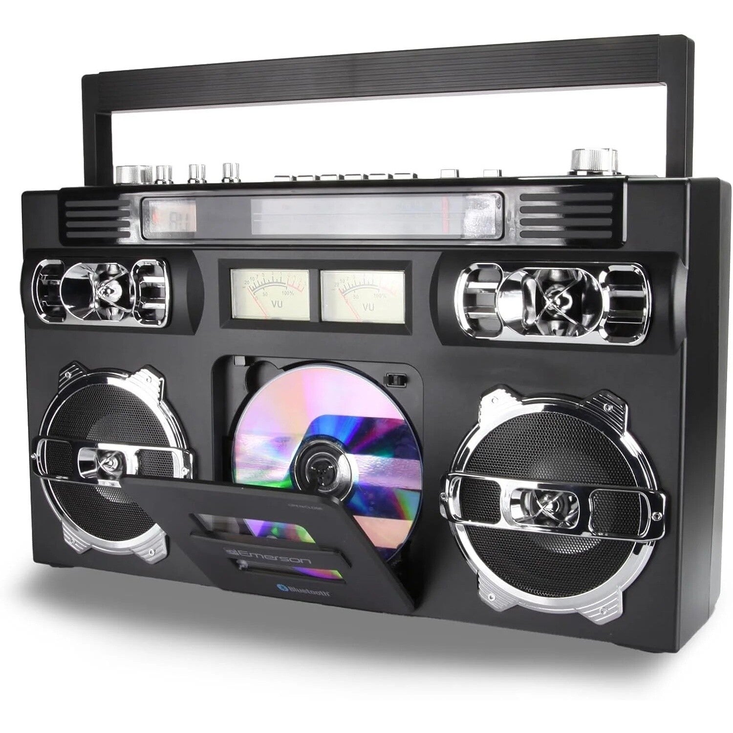 Retro Portable CD Boombox