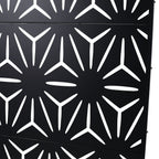 Outdoor & Indoor Metal Privacy Screen, Freestanding Decorative Panels