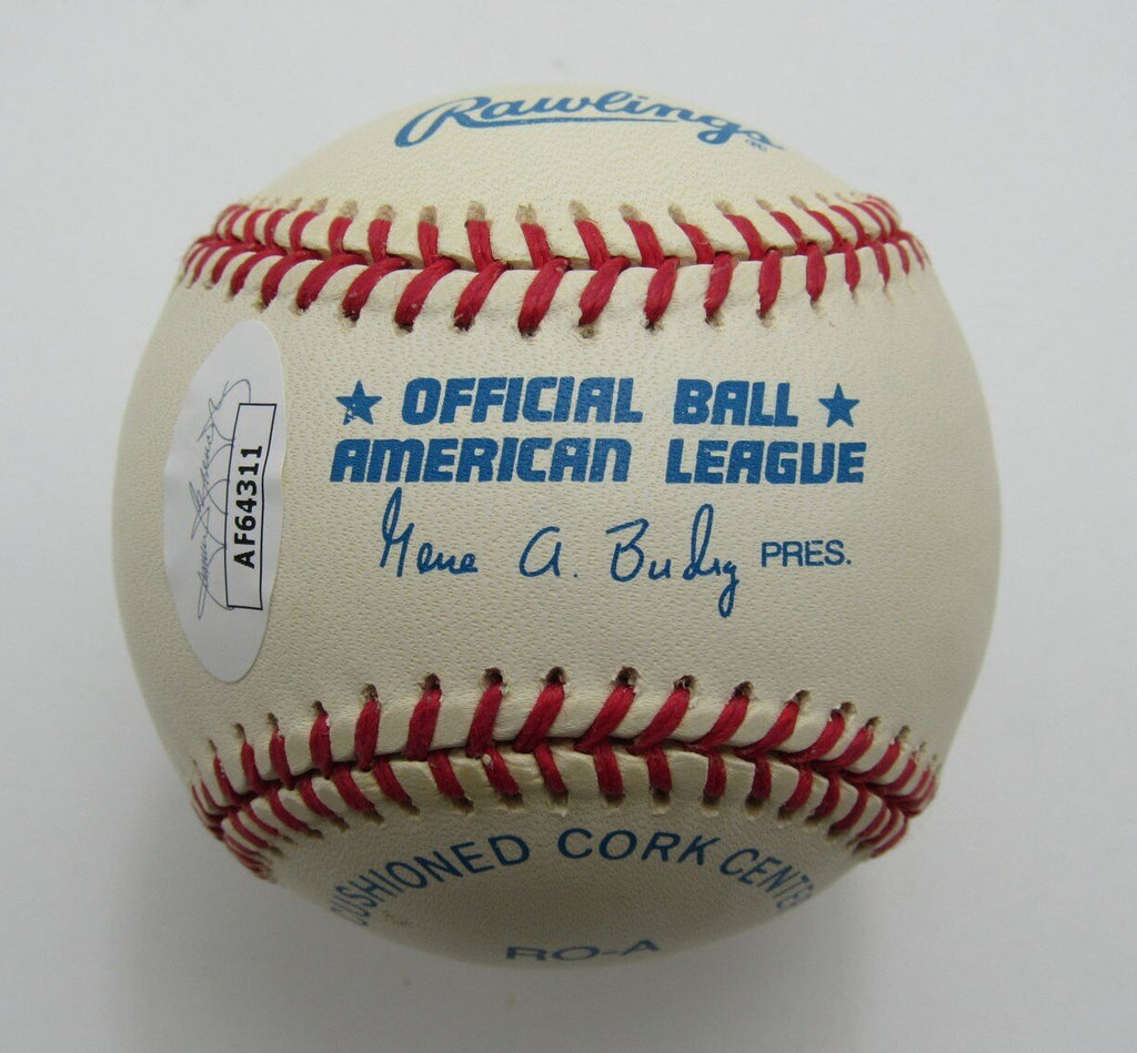 Gene Woodling Autographed OAL Baseball New York Yankees JSA