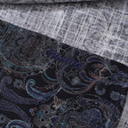 Men's Hawaiian Shirt Symmetrical Aesthetics Cotton Button-down Long Sleeve Aloha Shirt