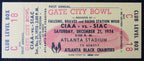 1974 Gate City Bowl Norfolk State Spartans vs. Tuskegee Tigers 12/21/74