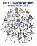 1977 AL Championship Series Kansas City Royals Media Guide 181715
