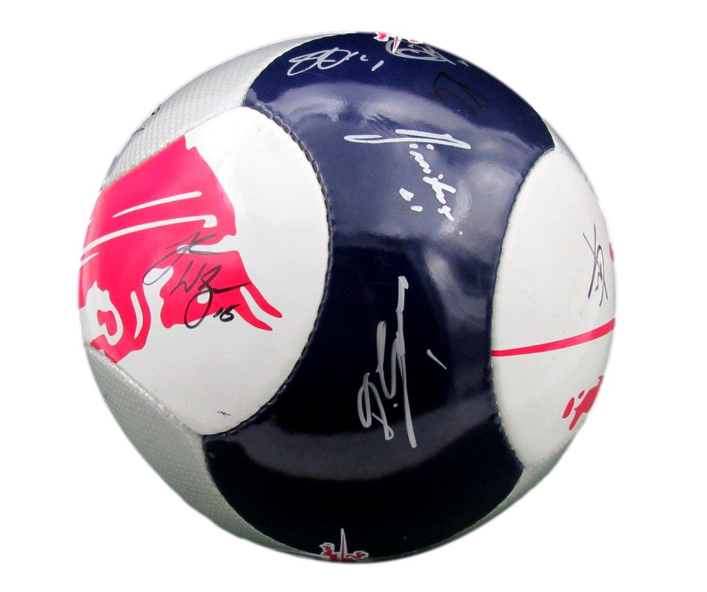 2007-08 New York Red Bulls Team-signed by 17 Players Soccer Ball PSA/DNA 191292
