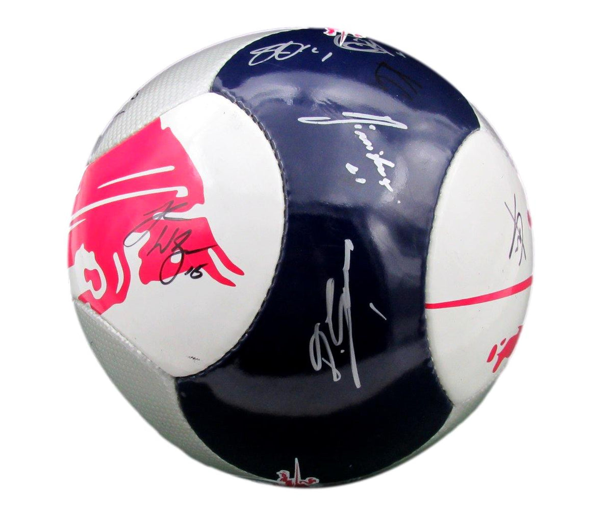 2007-08 New York Red Bulls Team-signed by 17 Players Soccer Ball PSA/DNA 191292