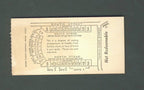 Bucknell vs Penn Ticket Stub 10-16-1965 142225
