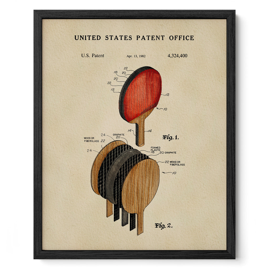 Table Tennis Paddle (1982)