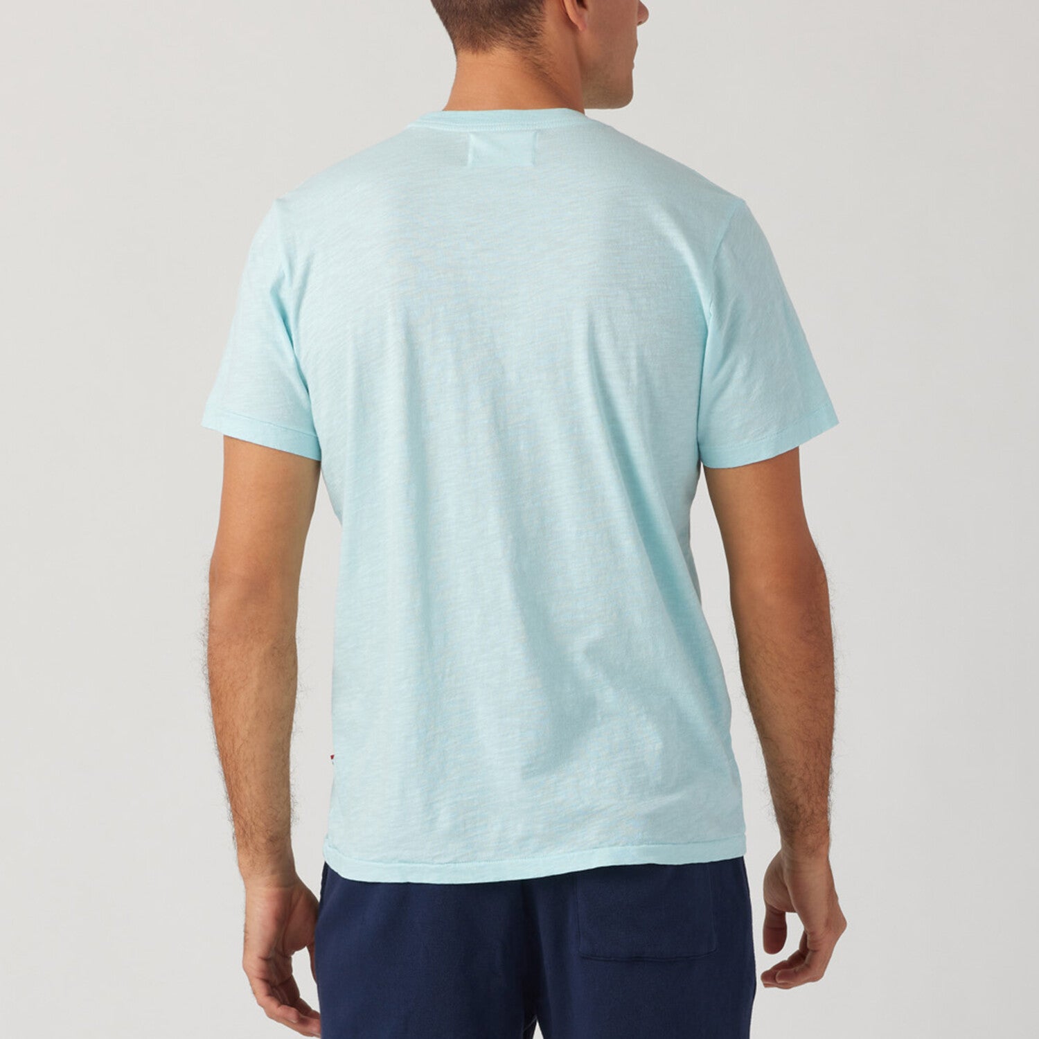 Essential Slub Crew // Light Blue