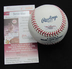 Bernie Allen Signed/Auto Yankees 100th OML Baseball JSA 186880