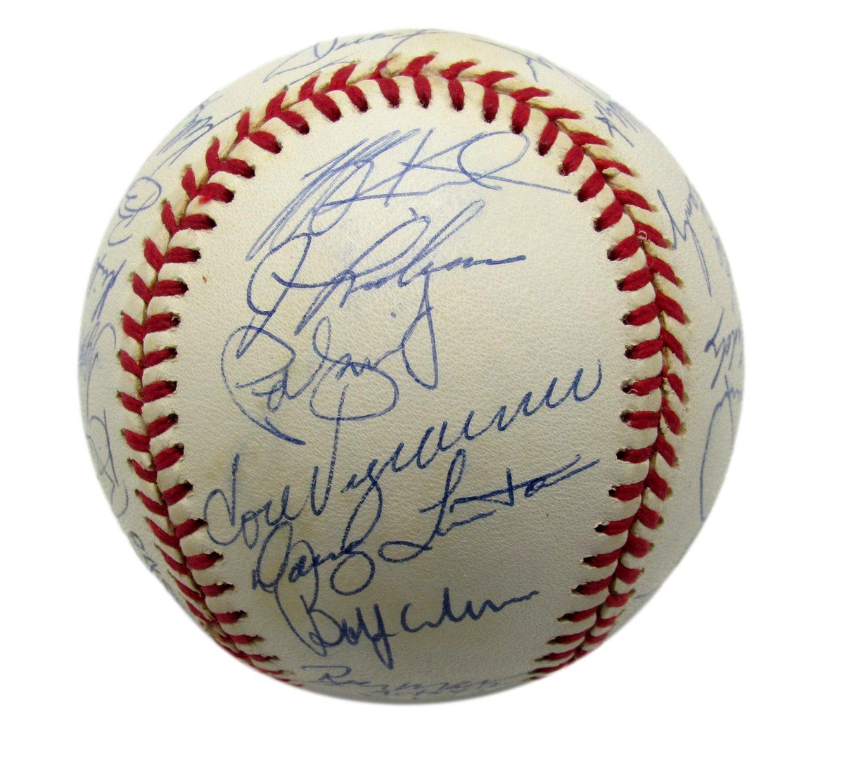 1994 Mets Team Autographed by 30 Green Saberhagen Kent ONL Baseball 182808