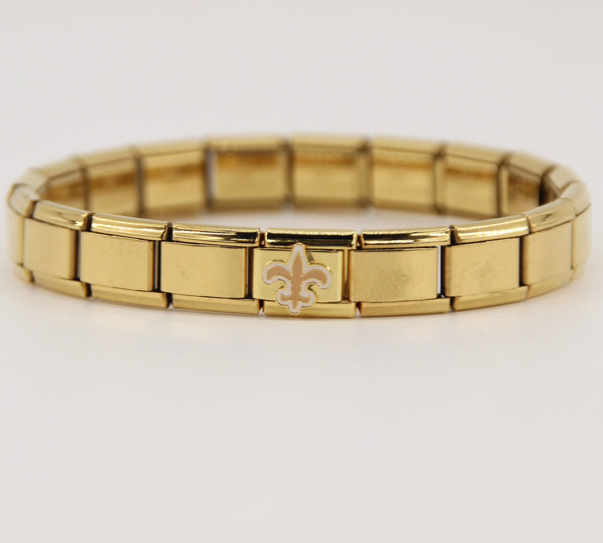 Football Team Logo Italian Charm Bracelet – Custom Gifts for Fans