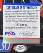 Anfernee "Penny" Hardaway Autographed 1996-97 HOOPS Program PSA/DNA