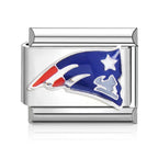 Football Team Logo Italian Charm Bracelet – Custom Gifts for Fans