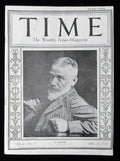 Time Magazine Vol II No 17 December 24, 1923 George Benard Shaw 183339