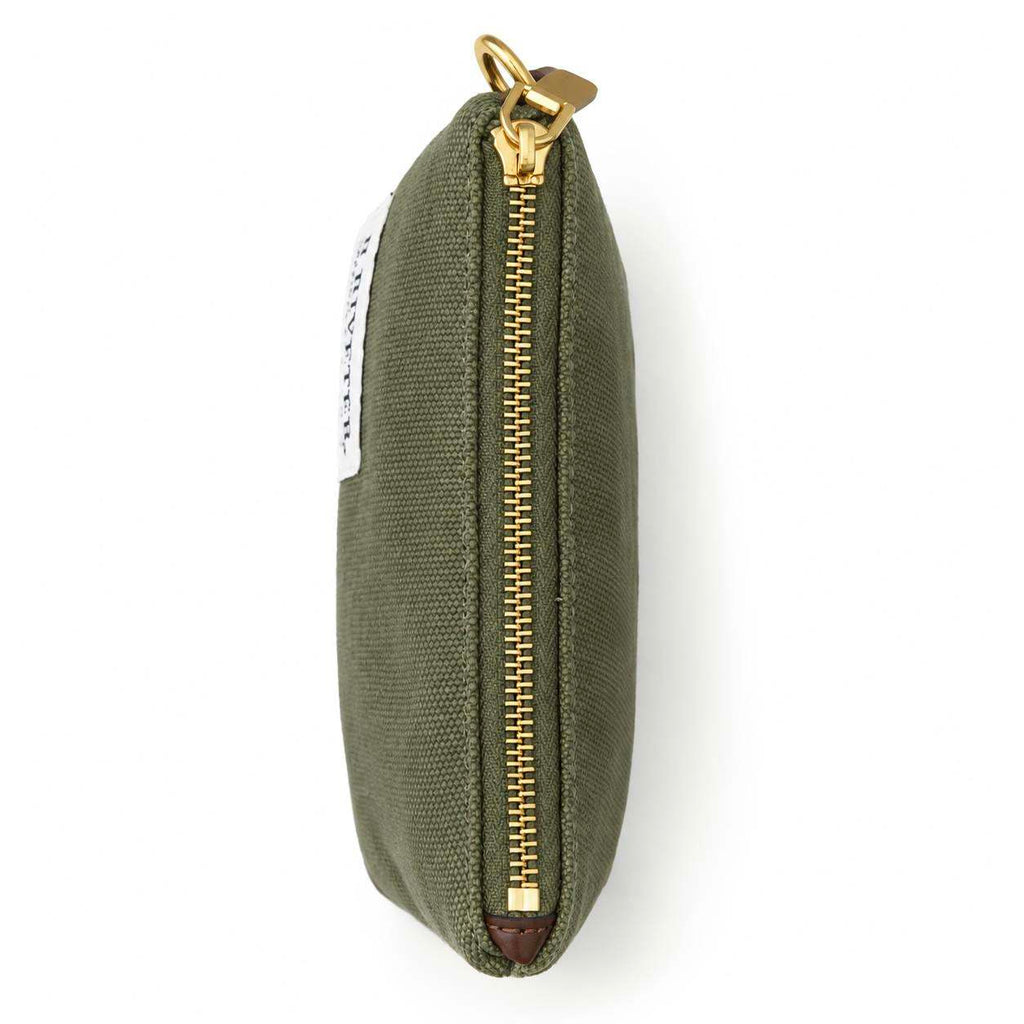 Lucy Mini Zipper Pouch | Fatigue Washed Canvas