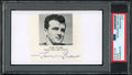 Tom Fears HOF Signed/Auto Cut Photo on 3x5 Card LA Rams PSA/DNA 188275