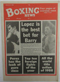 January 6, 1989 Boxing News Magazine Tony Lopex Barry McGuigan 167729
