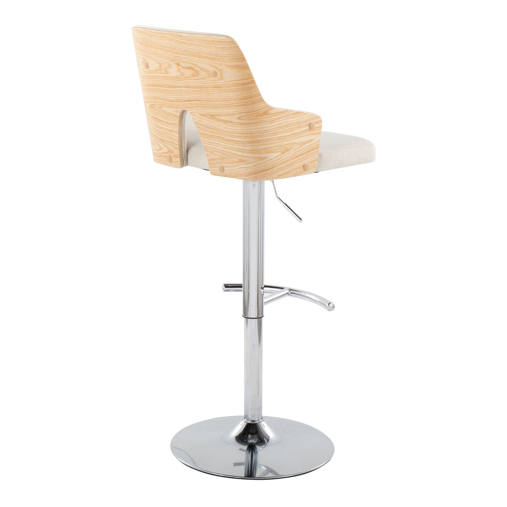 Stella - Contemporary With Swivel & Rounded T Footrest (Set