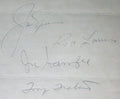 1986 Nabisco Masters Tennis Match Multi Signed by Nicklaus/Laver/Trabers 147507