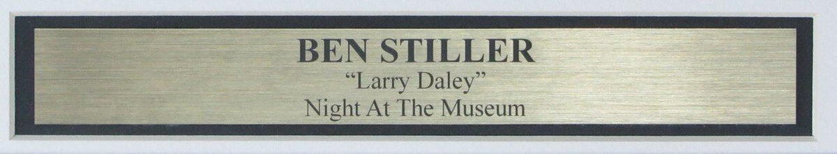 Ben Stiller "Larry Daley" Signed/Autographed 8x10 Photo Framed JSA 166676