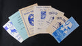 Don Shula HOF Signed/Inscr 1969 Colts Banquet Program w/ 4 Other Programs 189972