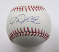 Justin DeFratis Signed/Autographed OML Baseball 139849