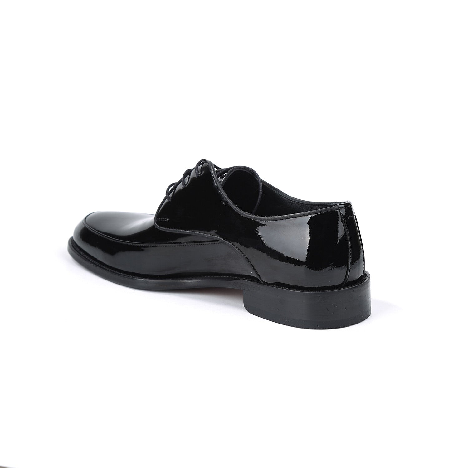 Patent Leather Brogue Dress Shoe // Black