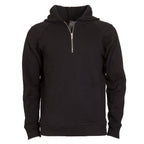The Lionize Half-Zip Hoodie // Black