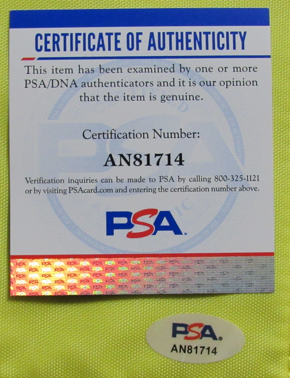 Mark O'Meara Signed/Autographed Yellow 2011 Masters Pin Flag PSA/DNA 190224