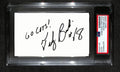 Tedy Bruschi  Autographed 3x5 Index Card PSA/DNA 186507