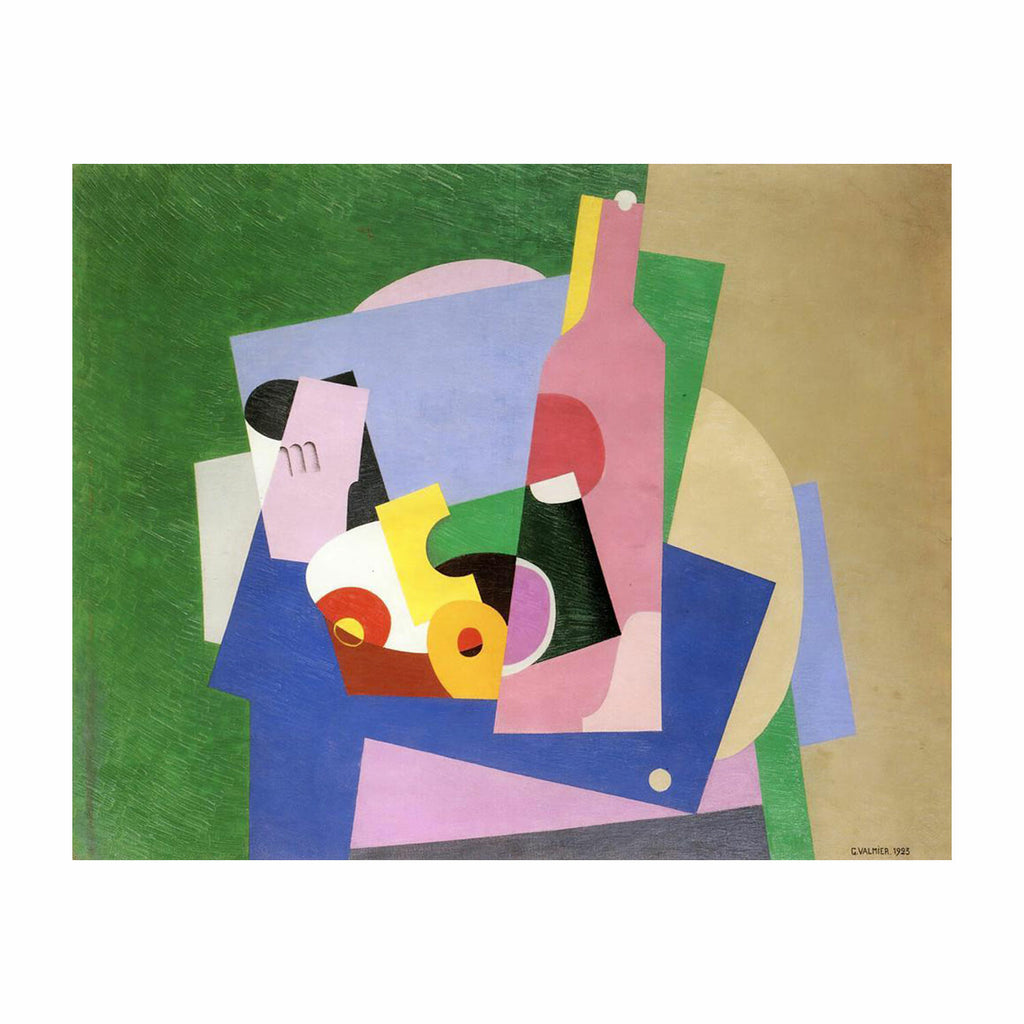 Still Life with Bottle 1923 // Georges Valmier
