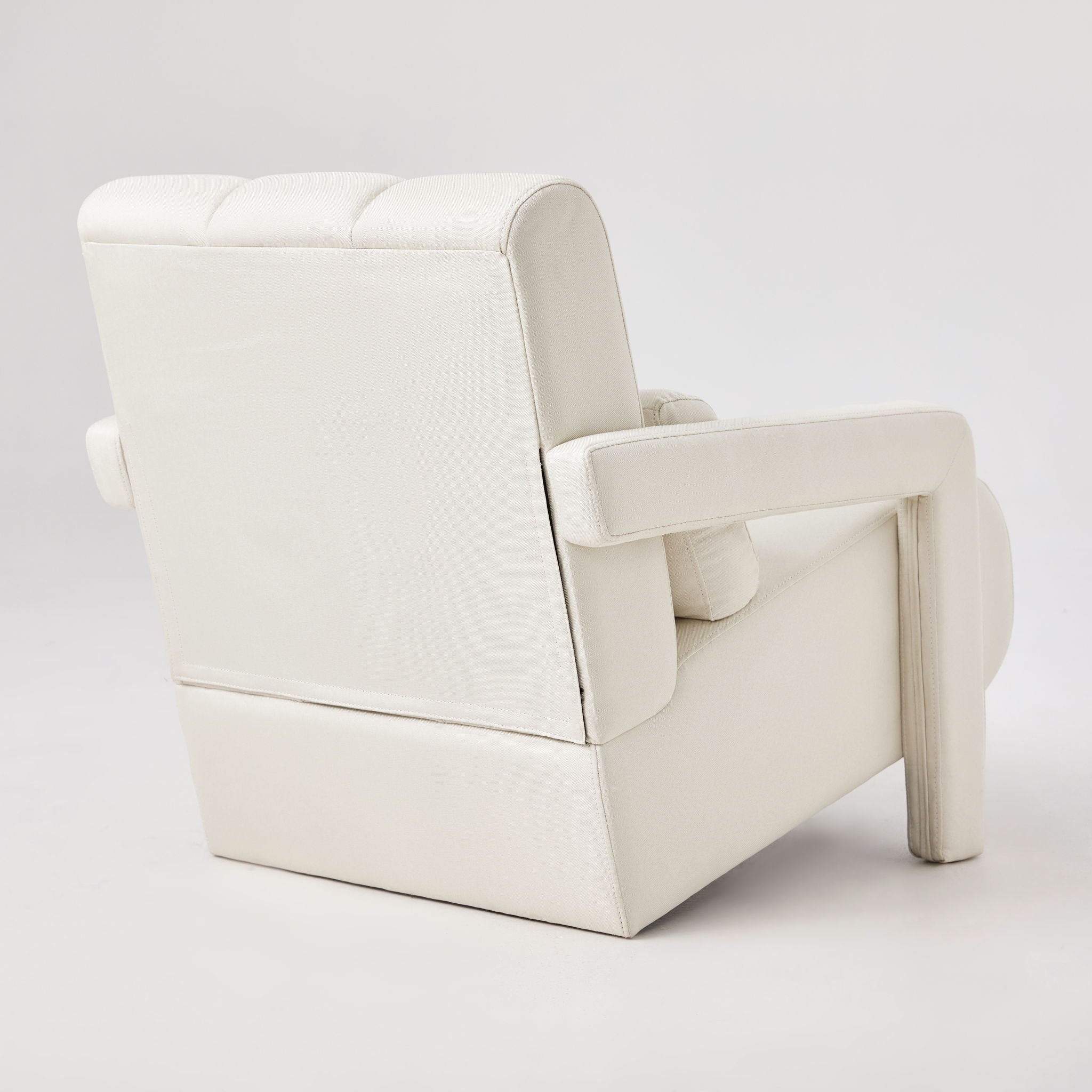 Modern Upholstered Accent Chair, Comfortable Fabric With A Pillow