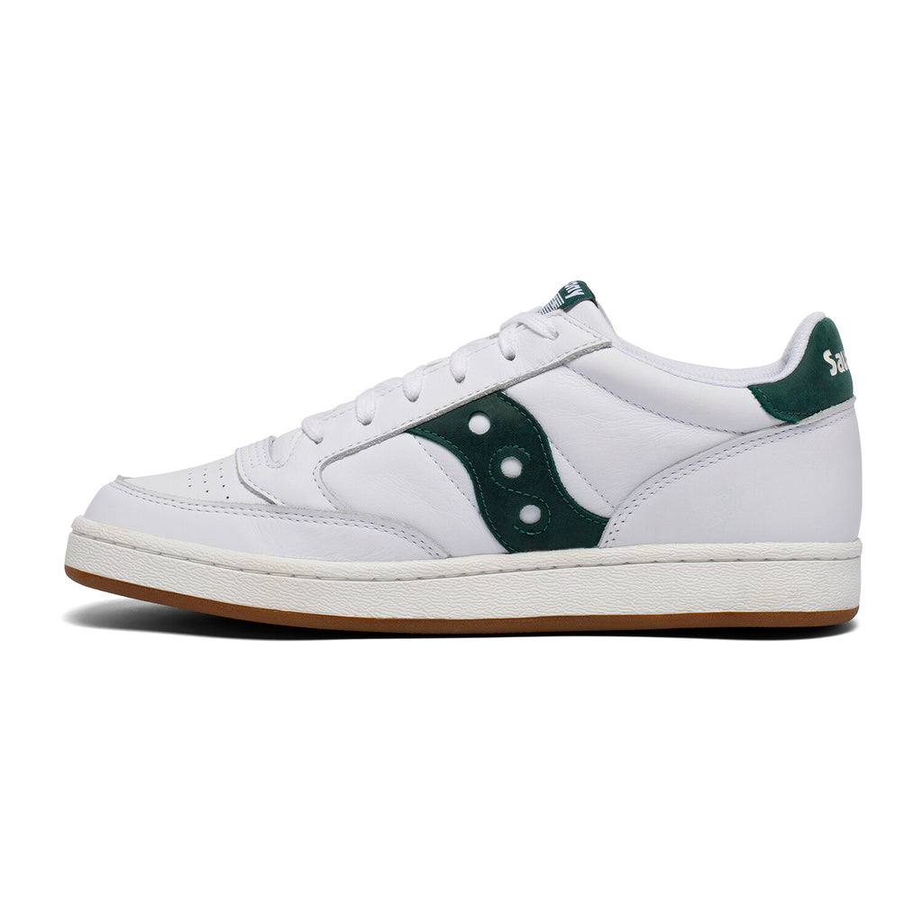 Jazz Court Sneaker // White + Green