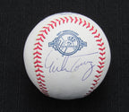 Mike Torrez Signed/Auto Yankees 100th OML Baseball JSA  186904