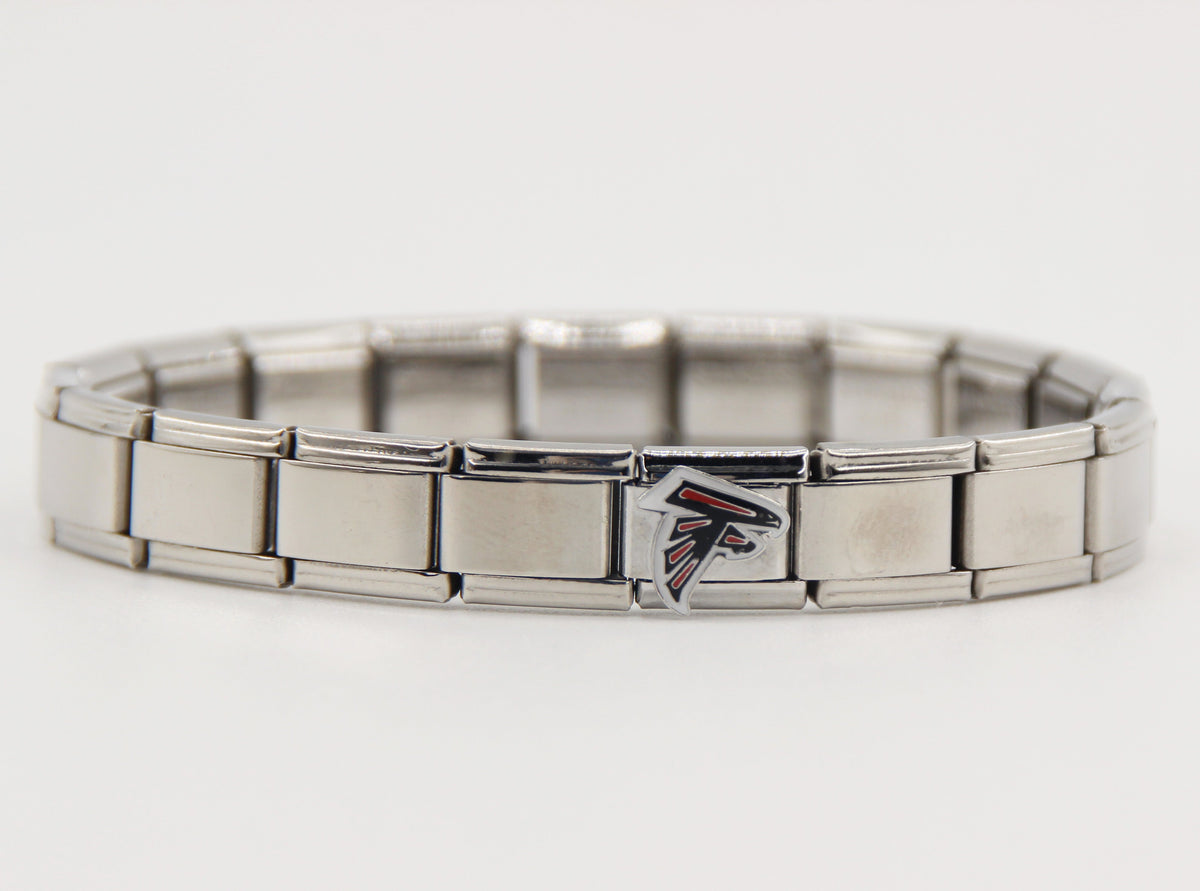 Football Team Logo Italian Charm Bracelet – Custom Gifts for Fans