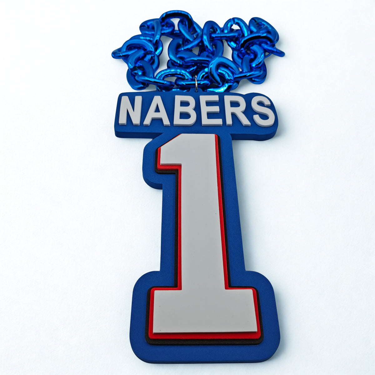 Player 3D Logo EVA Foam Necklace 30 inches – The Perfect Game Day Gift for Fans
