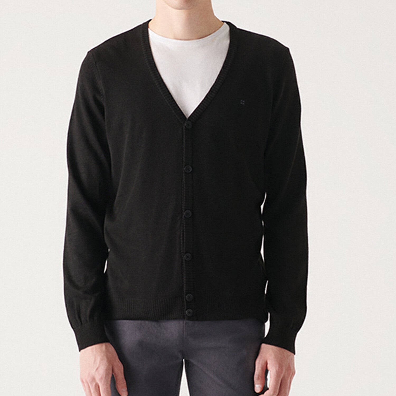 Button-Up Cardigan // Black