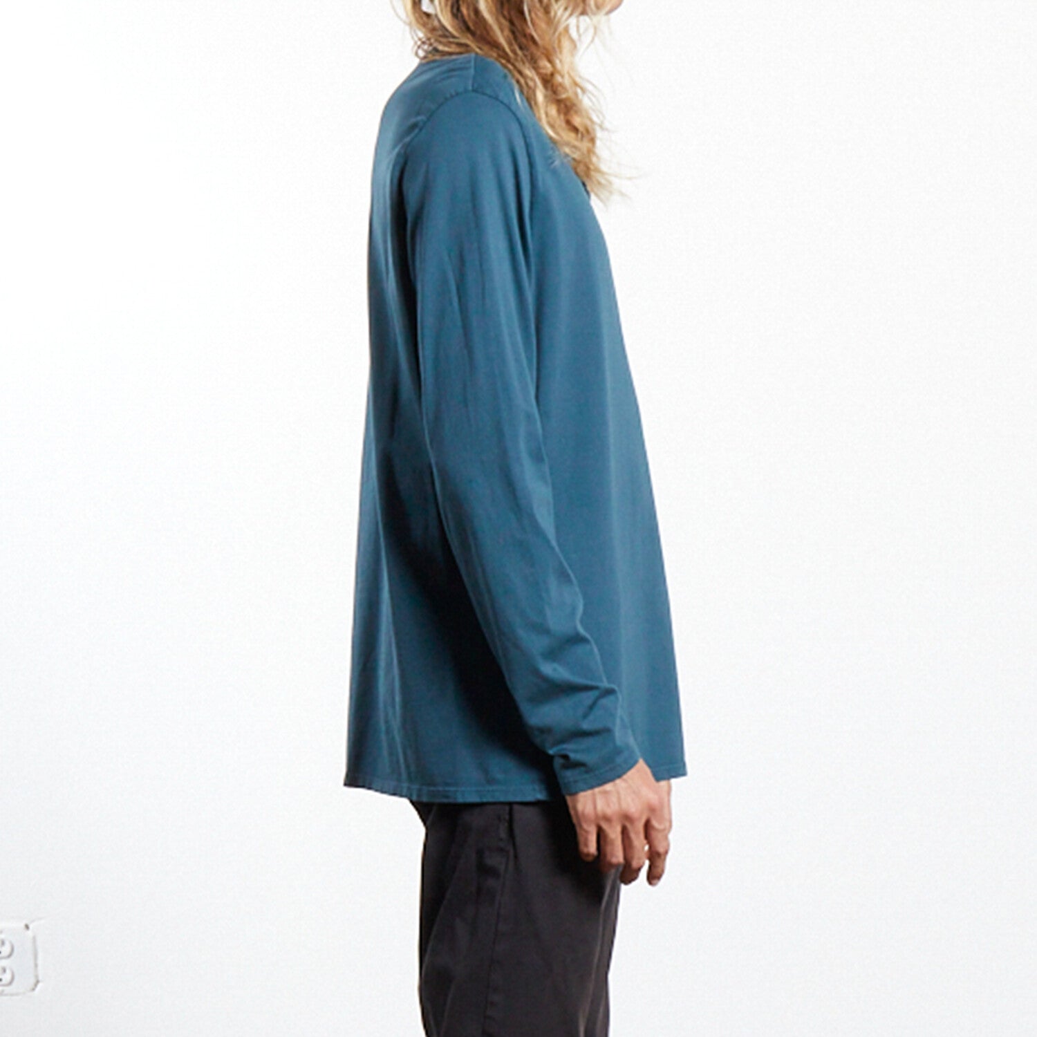 Basis Long Sleeve Henley // Sounder