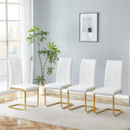 Luxury Aesthetic Upholstered Dining Chairs