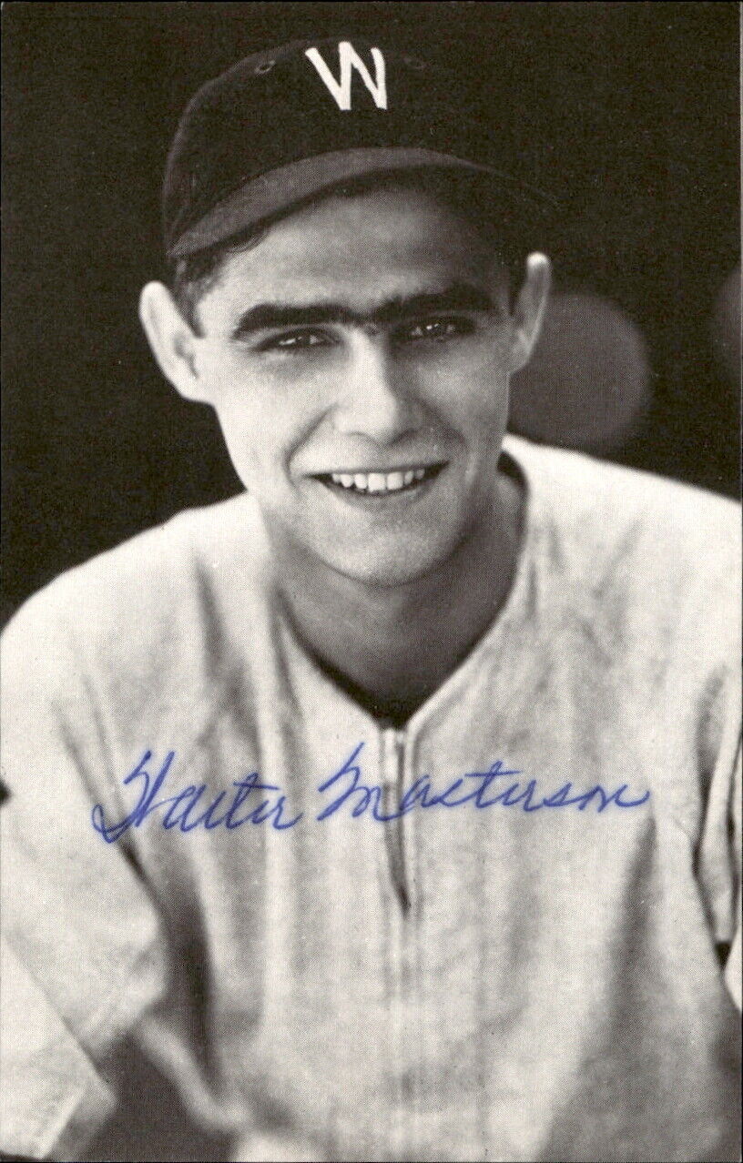 Walt Masterson Senators d. 2008 Signed/Autographed 3x5  Photo 178606