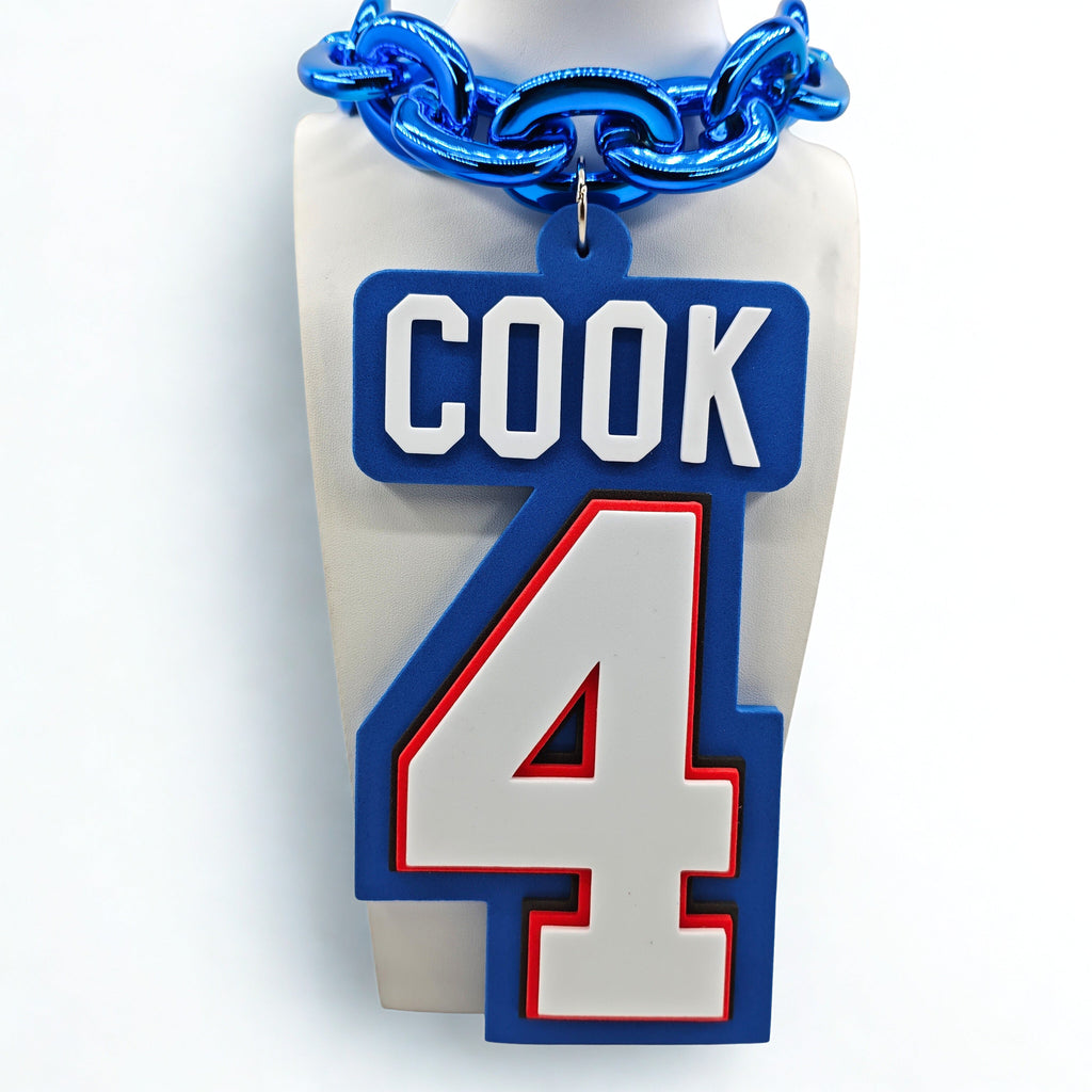 Player 3D Logo EVA Foam Necklace 30 inches – The Perfect Game Day Gift for Fans